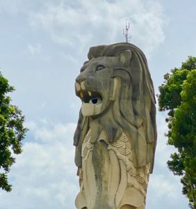 Singapore Lion Statue